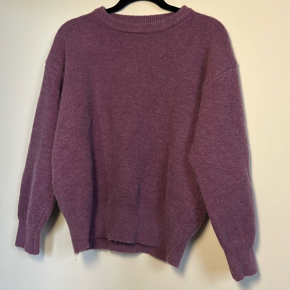Cute grape pink sweater